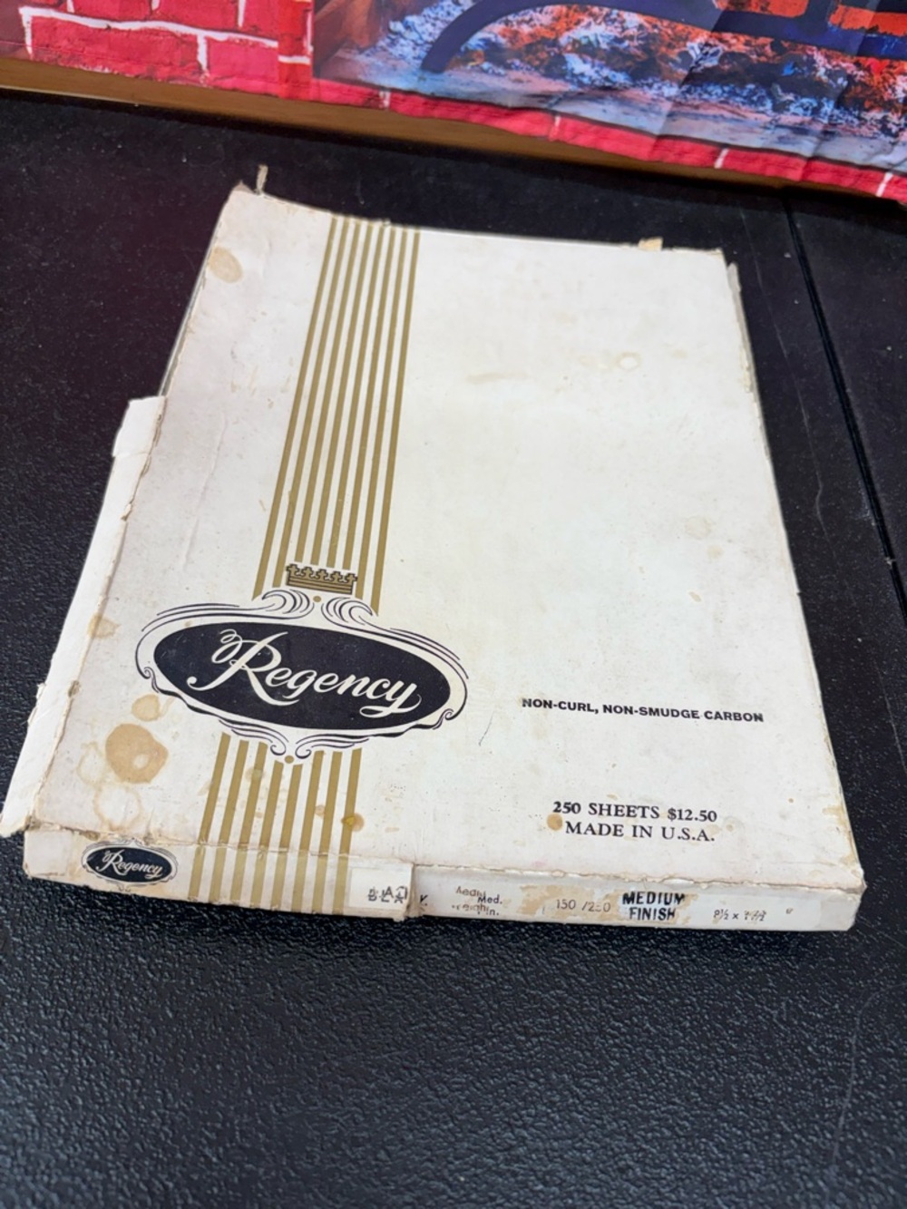 Vintage Regency carbon paper